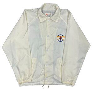 Vintage 90s Kincardine Curling Club Shell Jacket Medium